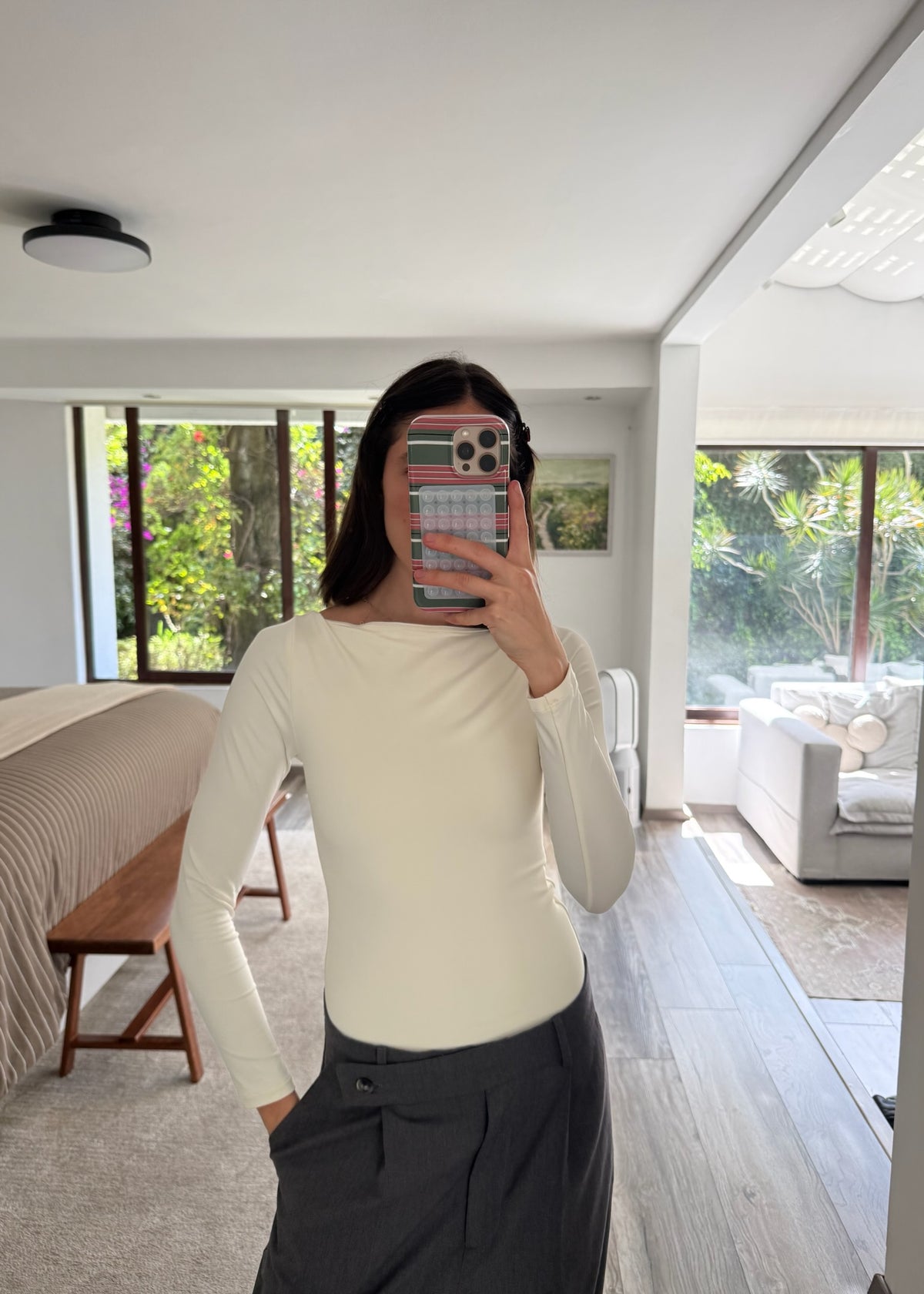 BODYSUIT BLANCO MANGA LARGA