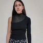 TOP ONE SHOULDER DE KNIT