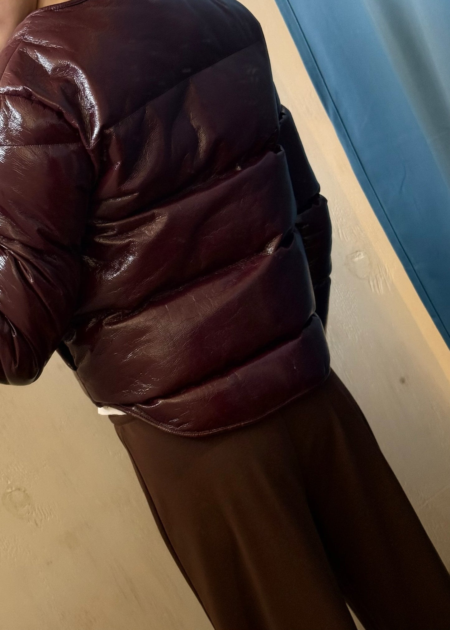 CHAMARRA PUFFER VINO