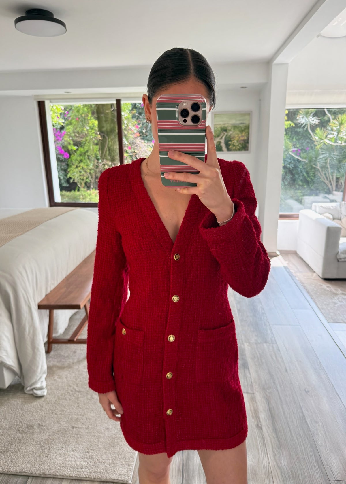 VESTIDO DE TIPO BLAZER