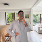 CAMISA STRIPED AZUL