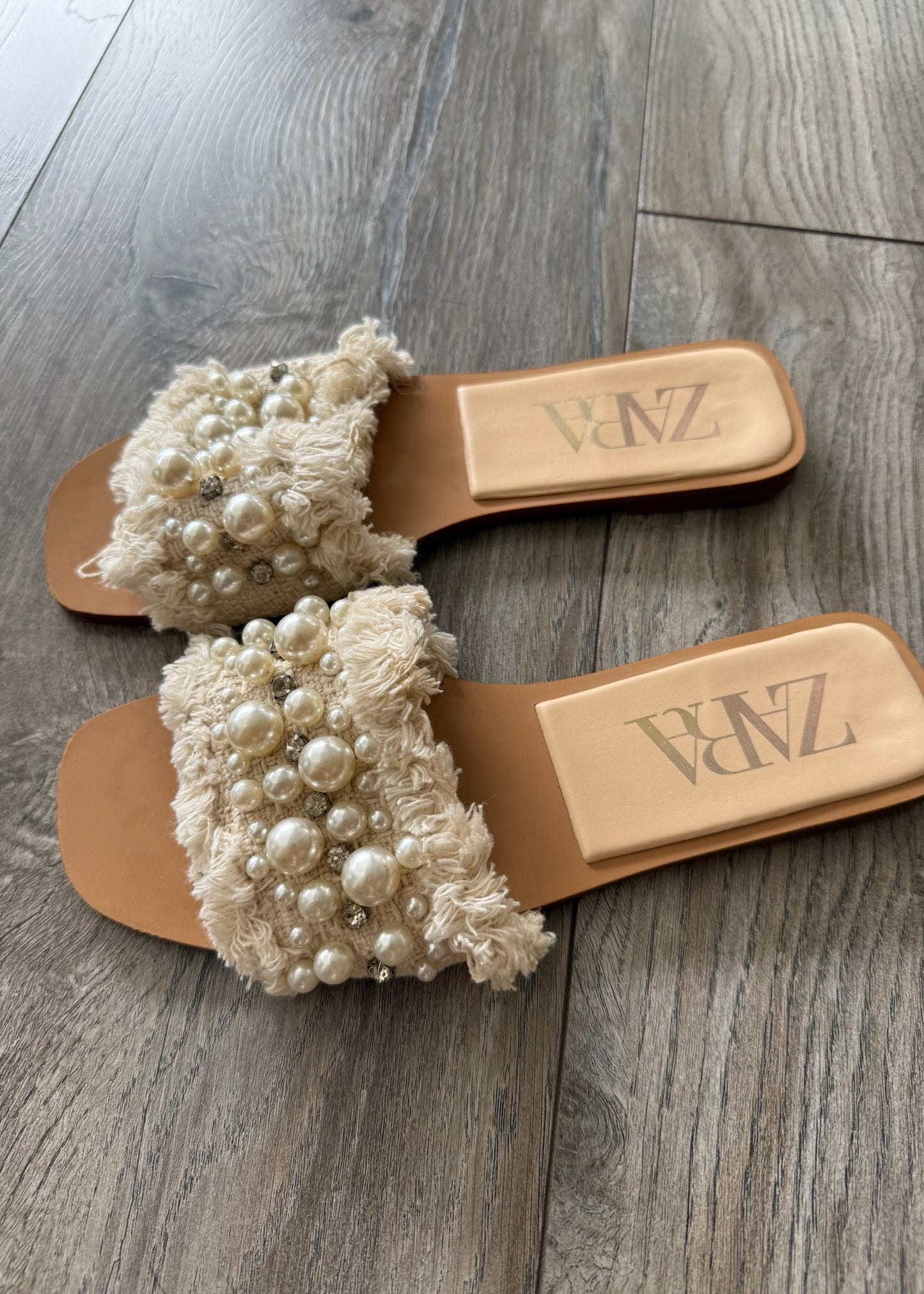 SANDALIAS PERLAS