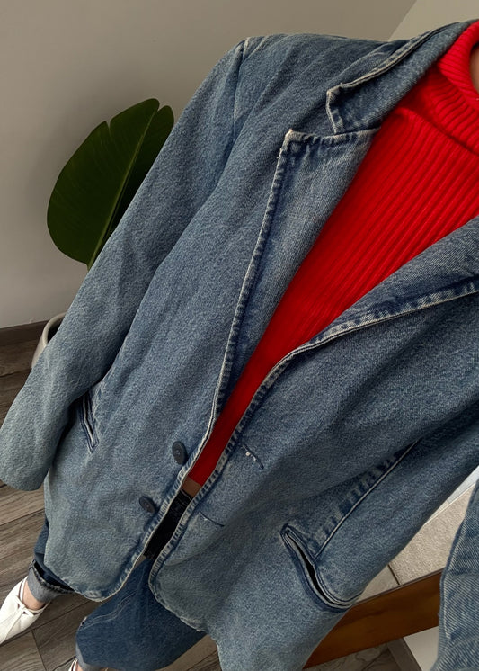 DENIM BLAZER