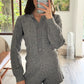 CARDIGAN/ROMPER GRIS