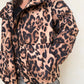 CHAMARRA PUFFER ANIMAL PRINT CAFÉ