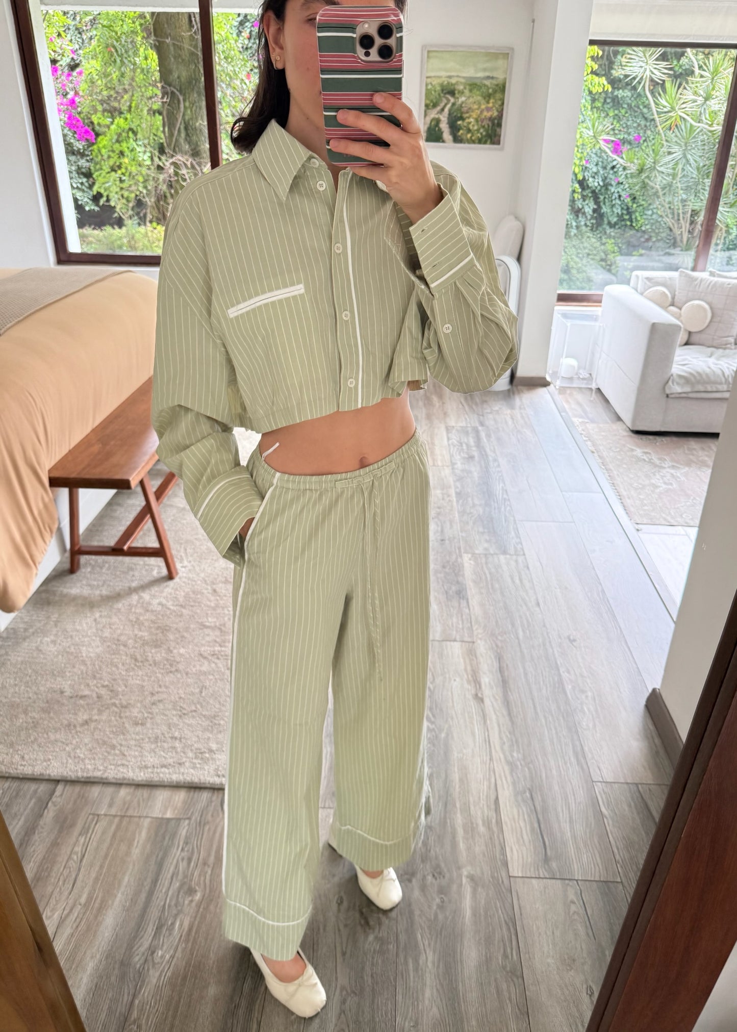 SET DE TIPO PIJAMA STRIPED