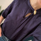 BLUSA SILKY CON DETALLE DORADO
