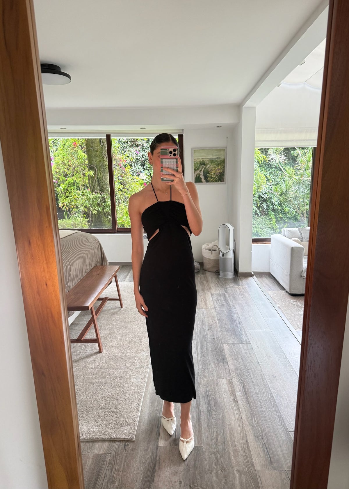 VESTIDO CUT OUTS MIDI