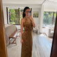 VESTIDO VELVET CON BORDADO
