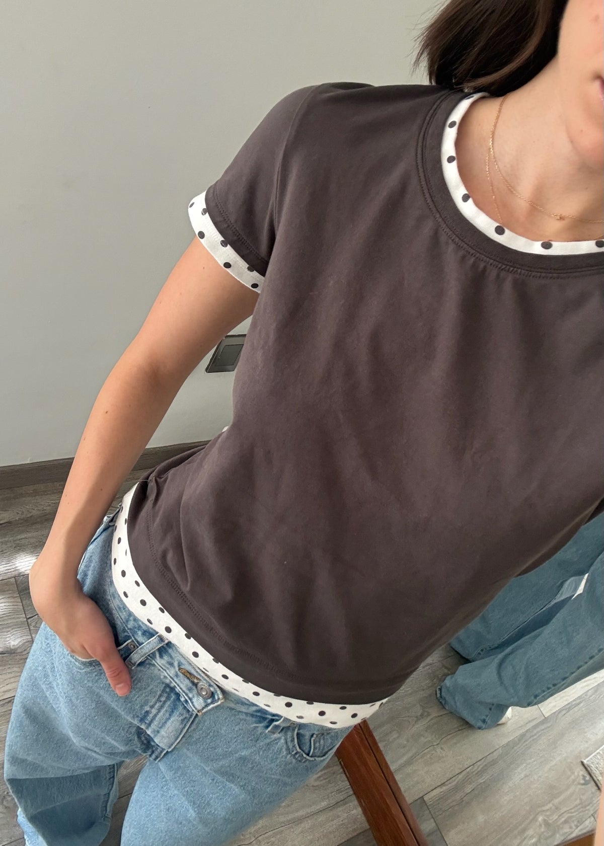 PLAYERA DOUBLE LAYERED