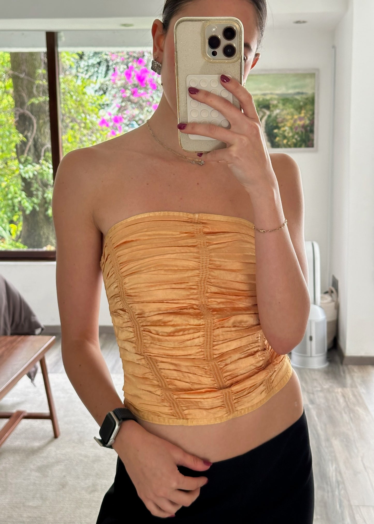 CORSET TOP AMARILLO