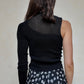 TOP ONE SHOULDER DE KNIT