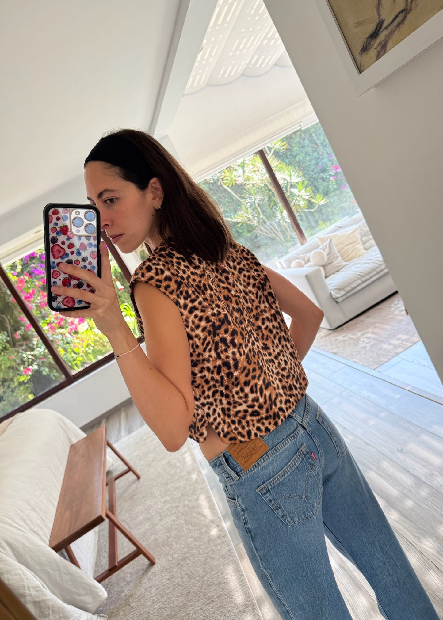 CHALECO ANIMAL PRINT