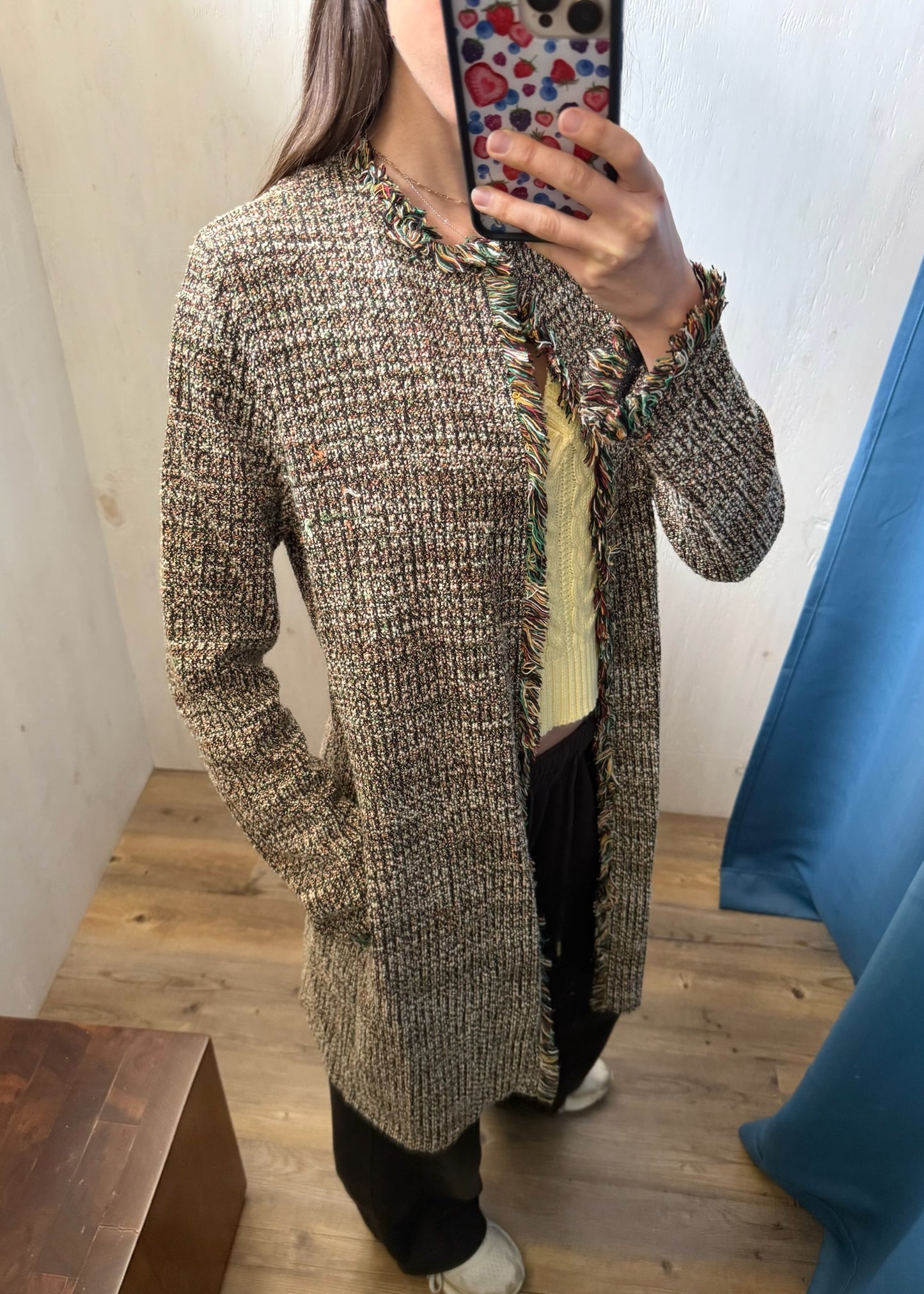CARDIGAN RAINBOW DE TIPO TWEED