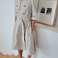 VESTIDO DE TIPO GABARDINA