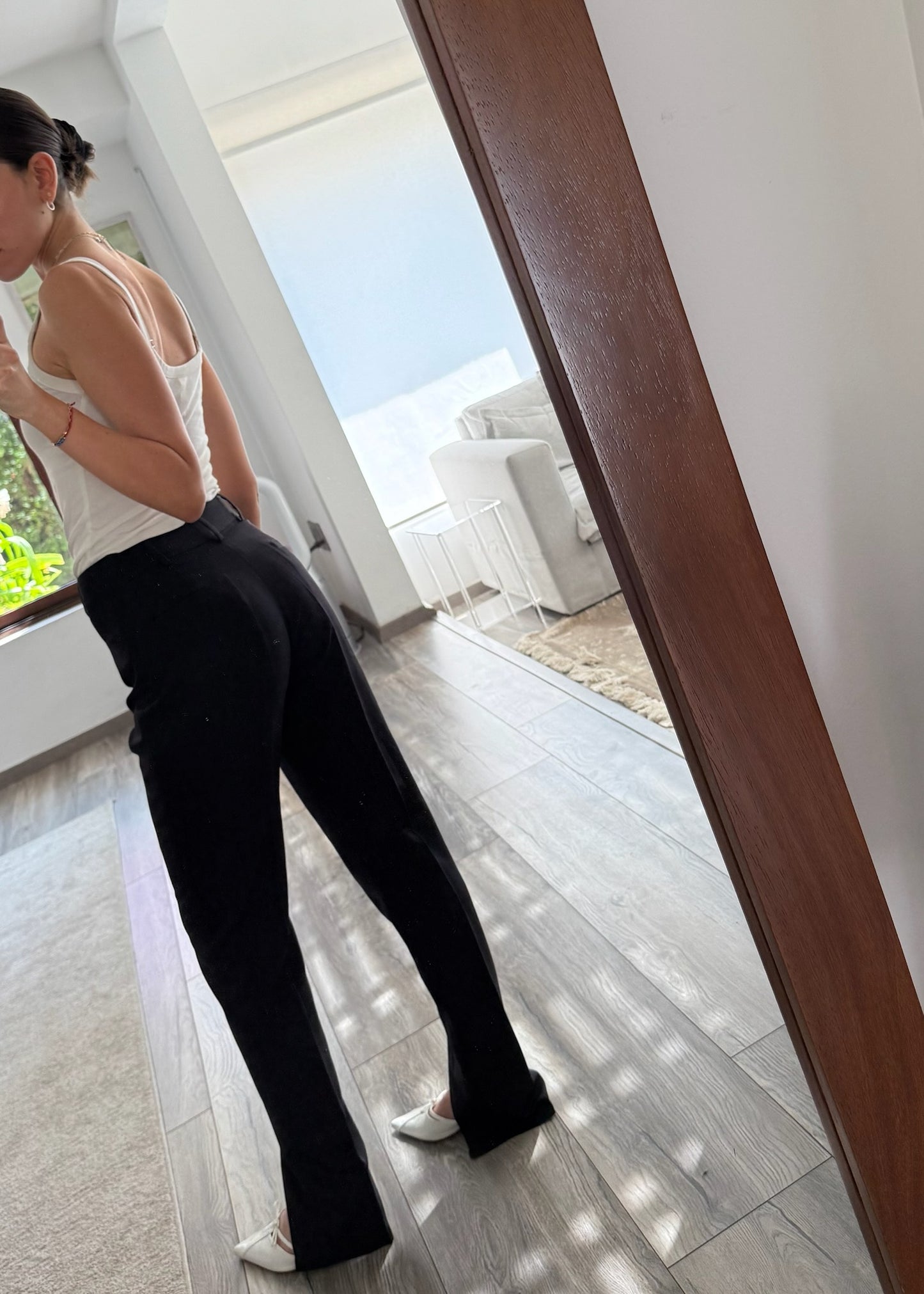 PANTALÓN DE VESTIR NEGRO