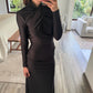 VESTIDO MAXI BACKLESS CON FLORES