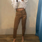 PANTALÓN CAMEL HIGH RISE