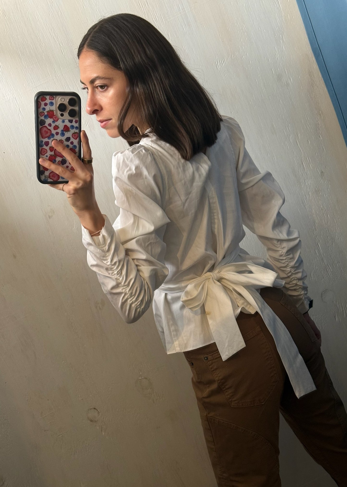 CAMISA BLANCA WRAP UP