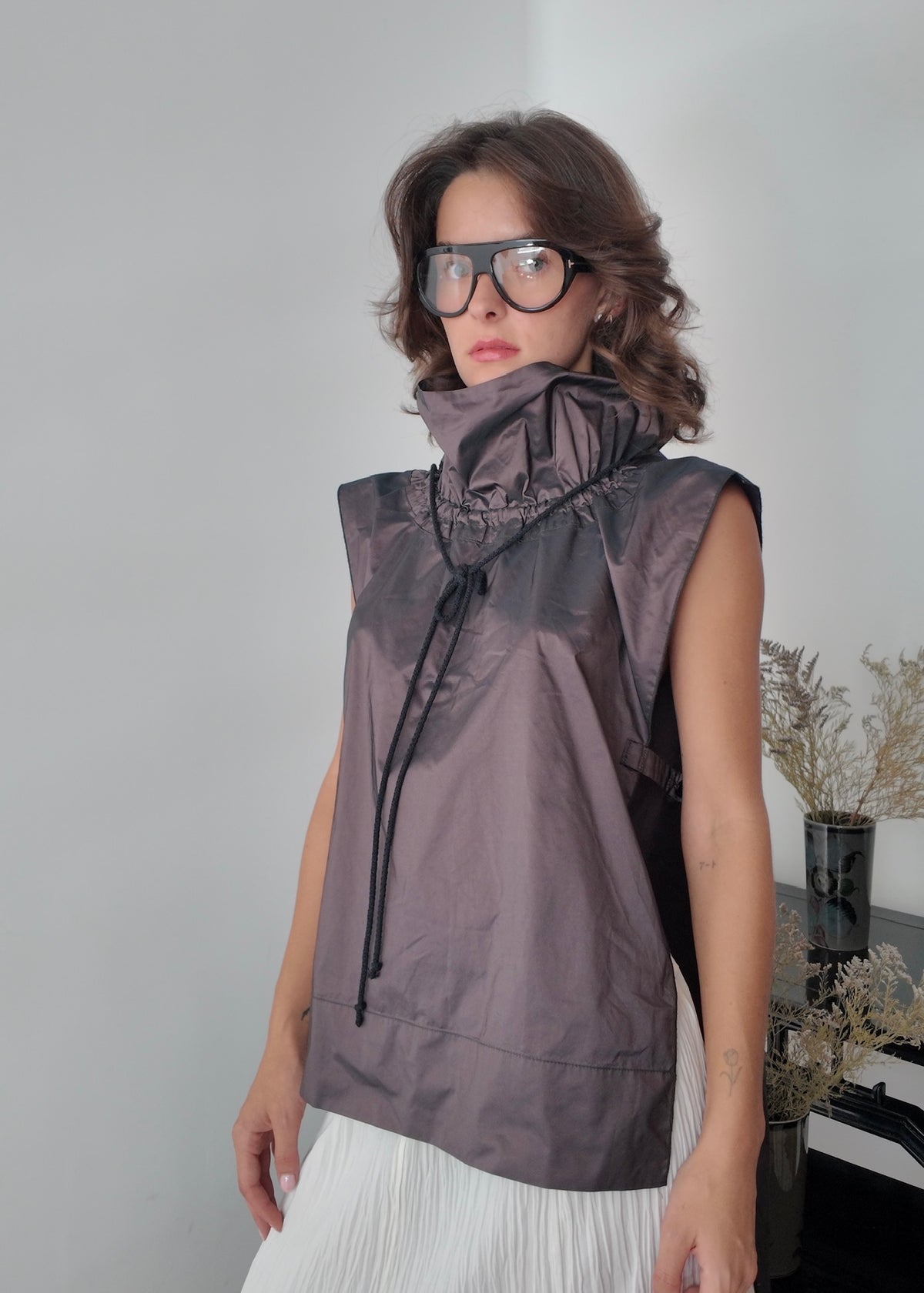 TOP CUELLO ALTO TORNASOL