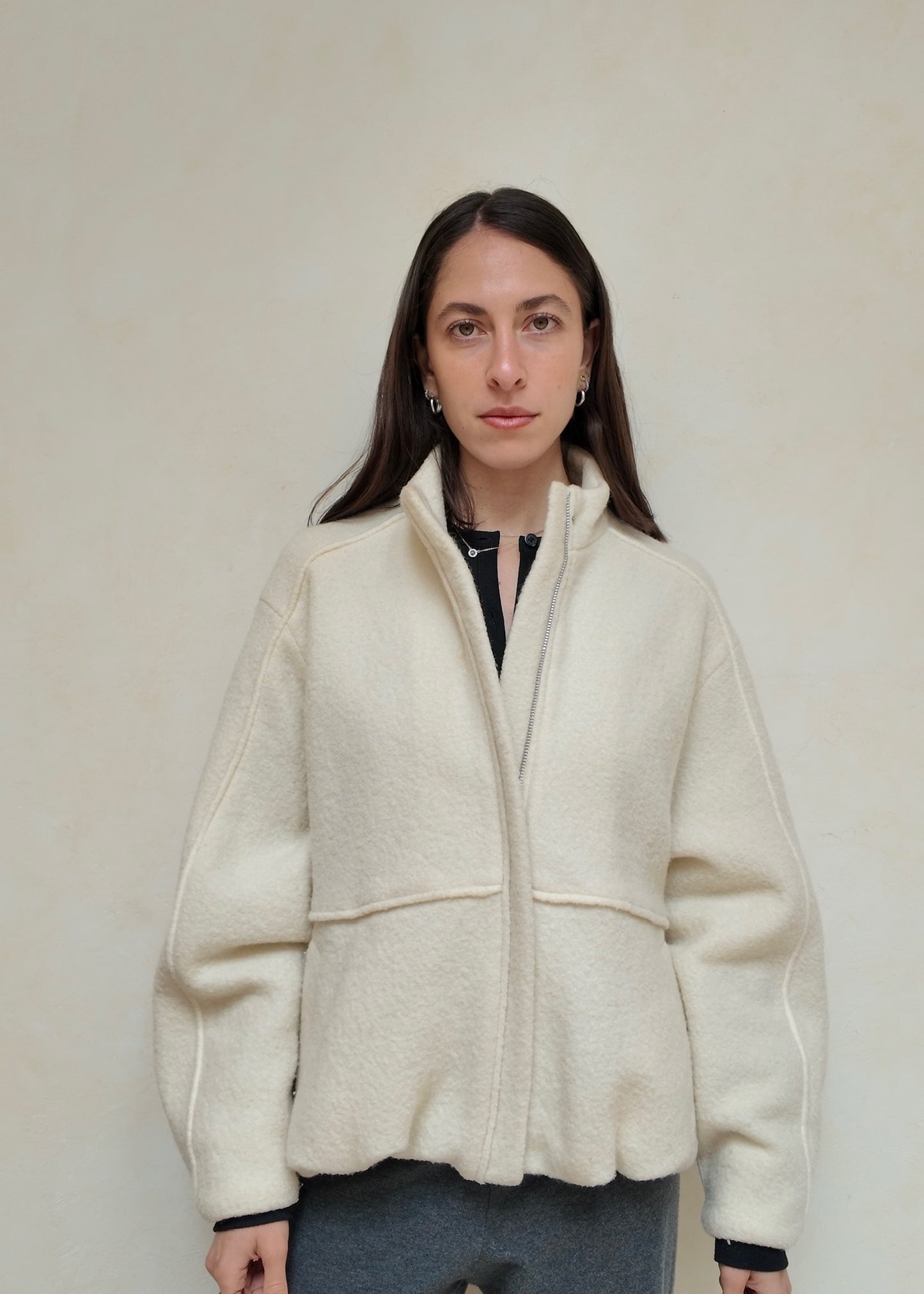 CHAMARRA CREMA COZY