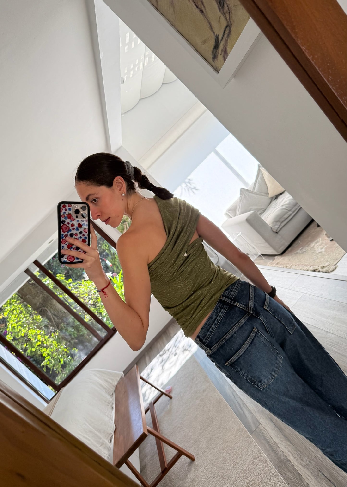 TOP SPARKLY FRUNCIDO