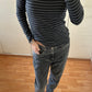 JEANS DESLAVADOS MOM FIT