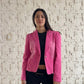 BLAZER DENIM ROSA DESLAVADO