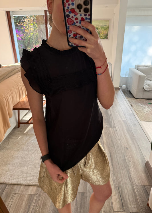 BLUSA NEGRA SEE THROUGH
