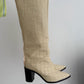 WIDE CROCO BOOTS