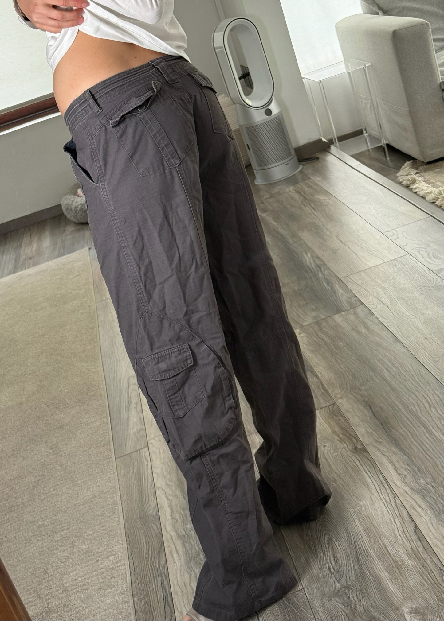 CARGO PANTS LOW RISE