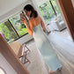VESTIDO BABY BLUE CON FLOR