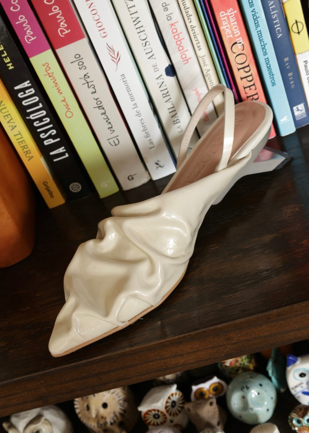 SLINGBACK IVORY