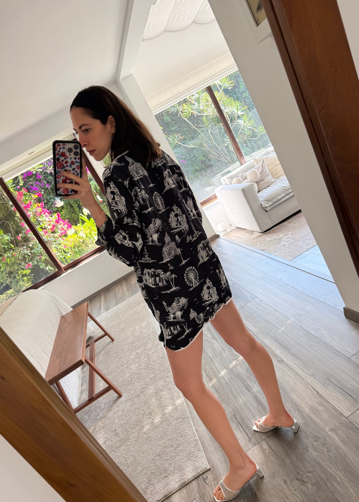 SET DE TIPO PIJAMA CON PRINT