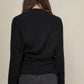 CARDIGAN CRUZADO CON ESTOPEROLES