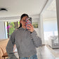 HOODIE CON PERLAS
