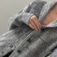 CARDIGAN OVERSIZED GRIS