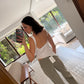 TOP DRAPEADO BLANCO