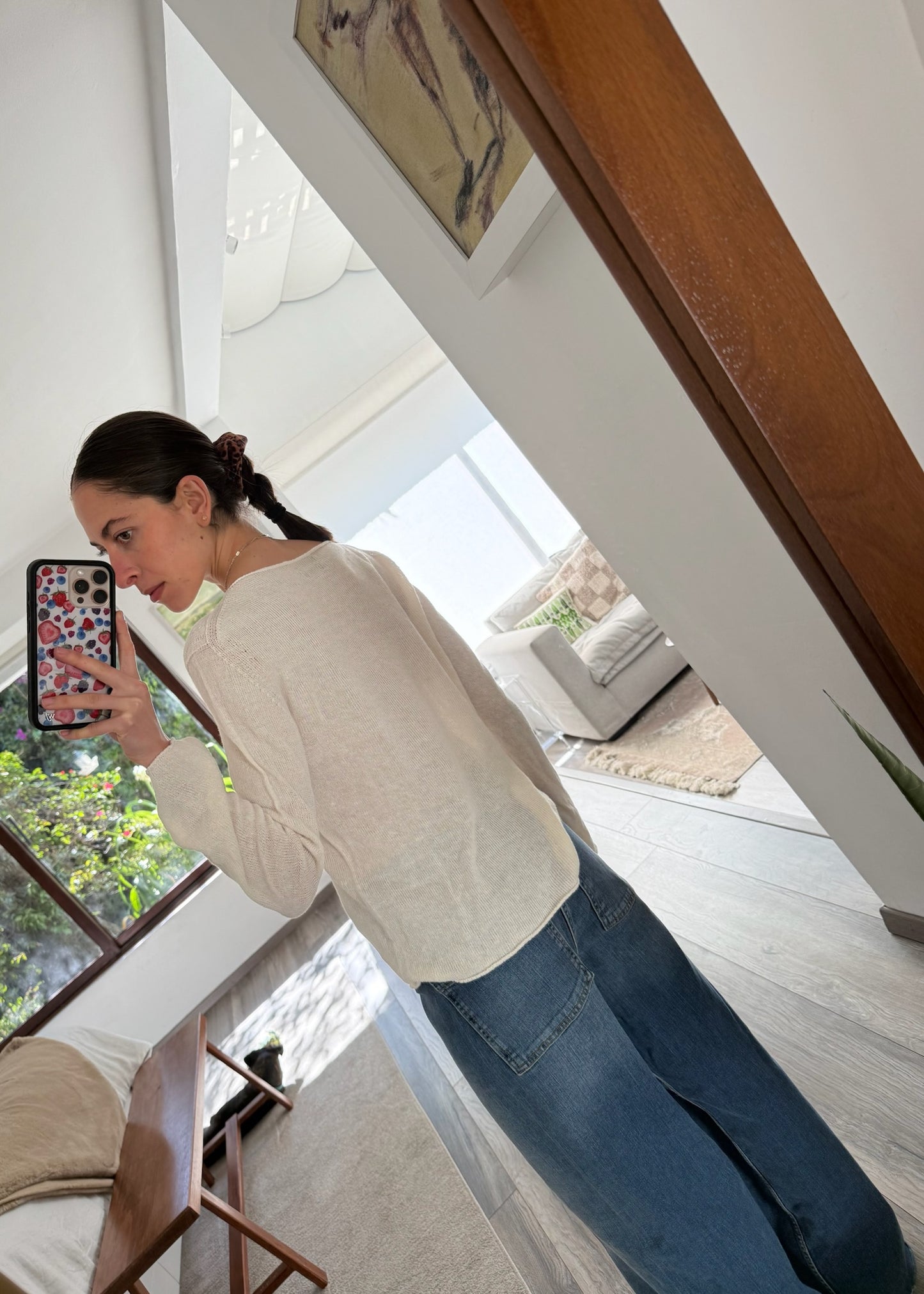 SUETER DE LINO Y ALGODÓN