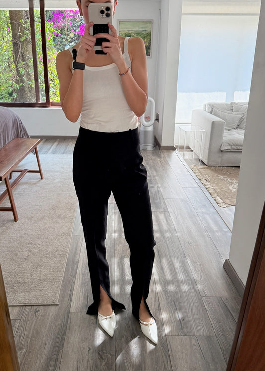 PANTALÓN DE VESTIR NEGRO