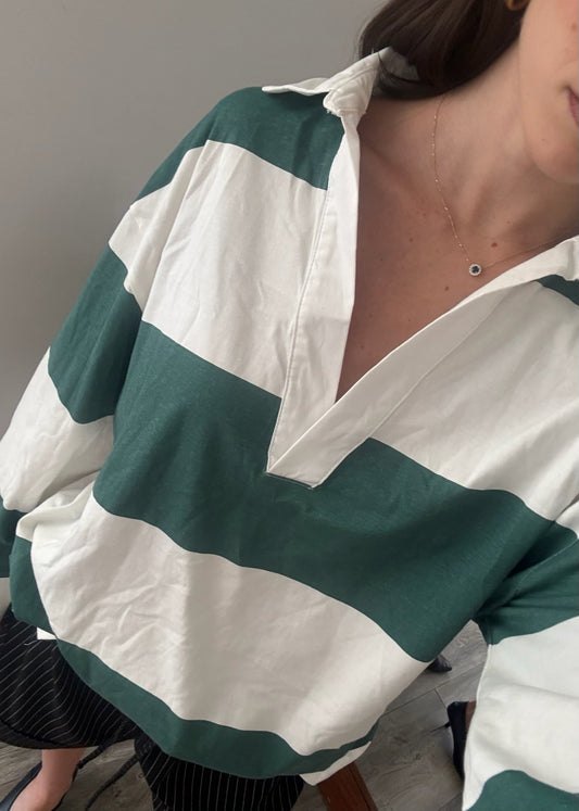 POLO OVERSIZED STRIPED