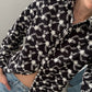 CAMISA CON BORDADOS B&W