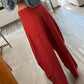 PANTALÓN STRAIGHT ROJO