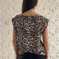 TOP ANIMAL PRINT