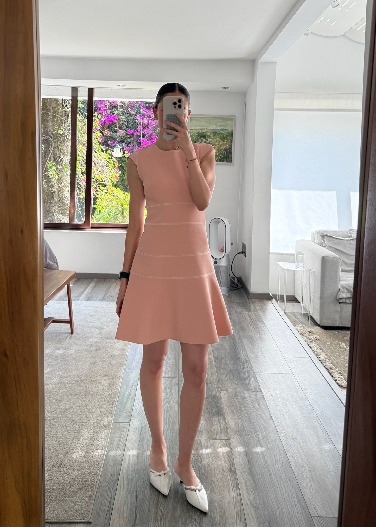 VESTIDO PEACH PINK MINI