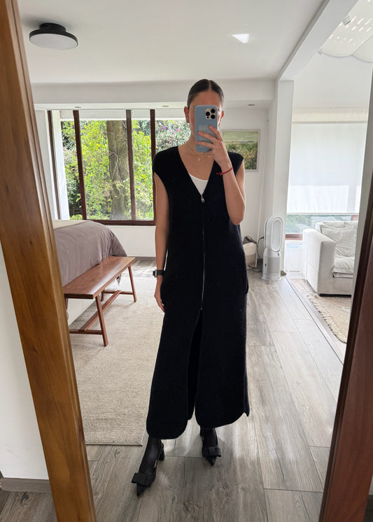 CHALECO MAXI DE LANA