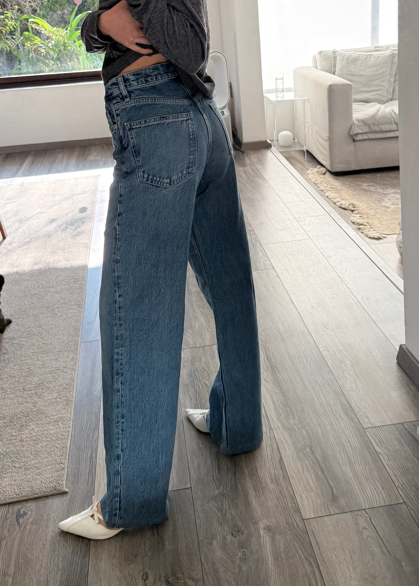 JEANS SUPER HIGH RISE AZUL