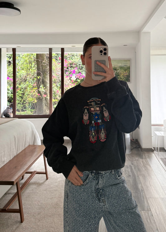 HOODIE CON ROBOT