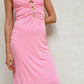 VESTIDO BABY PINK MIDI