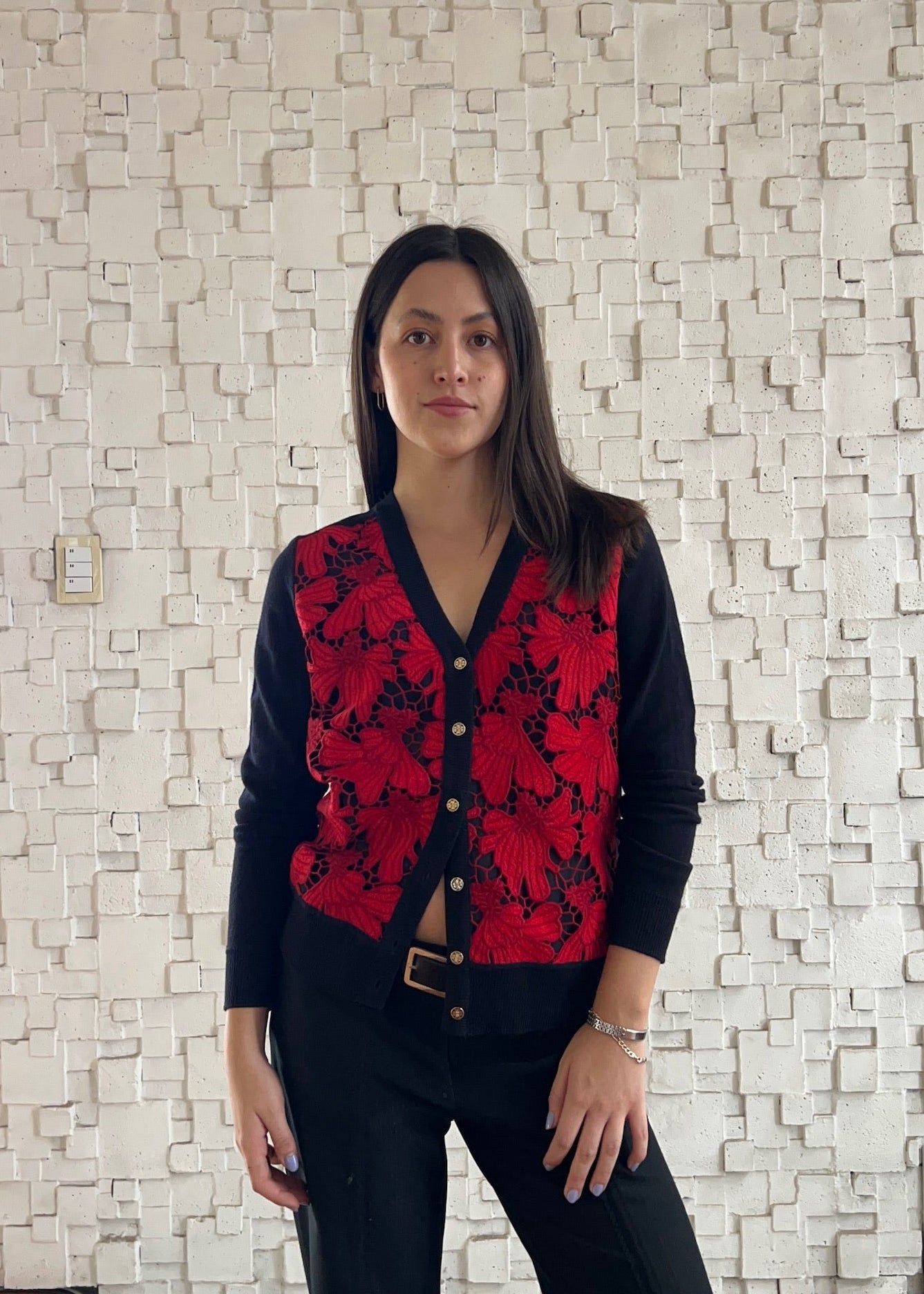 CARDIGAN FLORES CUTE